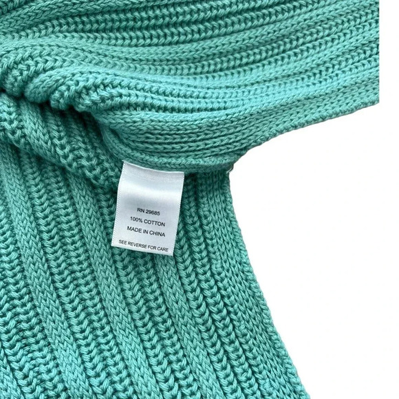 Pendleton Teal Green Riverstone Knit Sleeveless Tank Top Vest XL - Picture 3 of 4